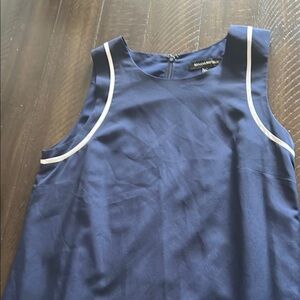 Banana Republic Navy Blue Midi Dress